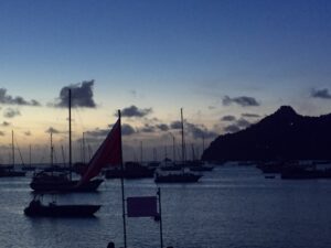 Tyrell Bay - solnedgang